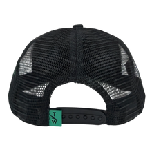 Load image into Gallery viewer, Tiny Whales - No Bad Vibes Foam Trucker - Natural/Teal
