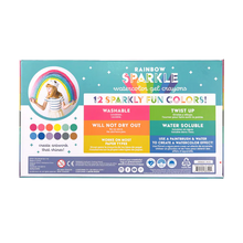 Load image into Gallery viewer, Ooly - Rainbow Sparkle: Watercolor Gel Crayons (Set of 12)