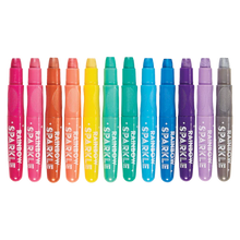 Load image into Gallery viewer, Ooly - Rainbow Sparkle: Watercolor Gel Crayons (Set of 12)