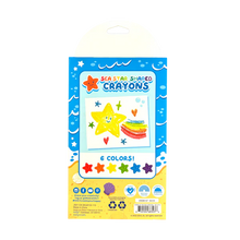 Load image into Gallery viewer, Ooly - Stars of the Sea Starfish Crayons - Set of 6