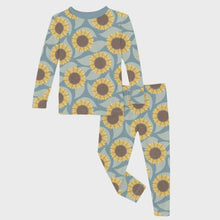 Load image into Gallery viewer, Kickee Pants - Print Long Sleeve Pajama Set -Stormy Sea Sunflower