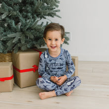 Load image into Gallery viewer, Kickee Pants - Print Long Sleeve Pajama Set - Moonlight Scandinavian Animals
