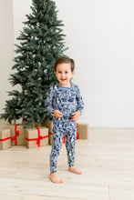 Load image into Gallery viewer, Kickee Pants - Print Long Sleeve Pajama Set - Moonlight Scandinavian Animals