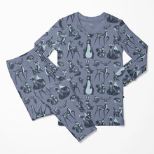 Load image into Gallery viewer, Kickee Pants - Print Long Sleeve Pajama Set - Moonlight Scandinavian Animals