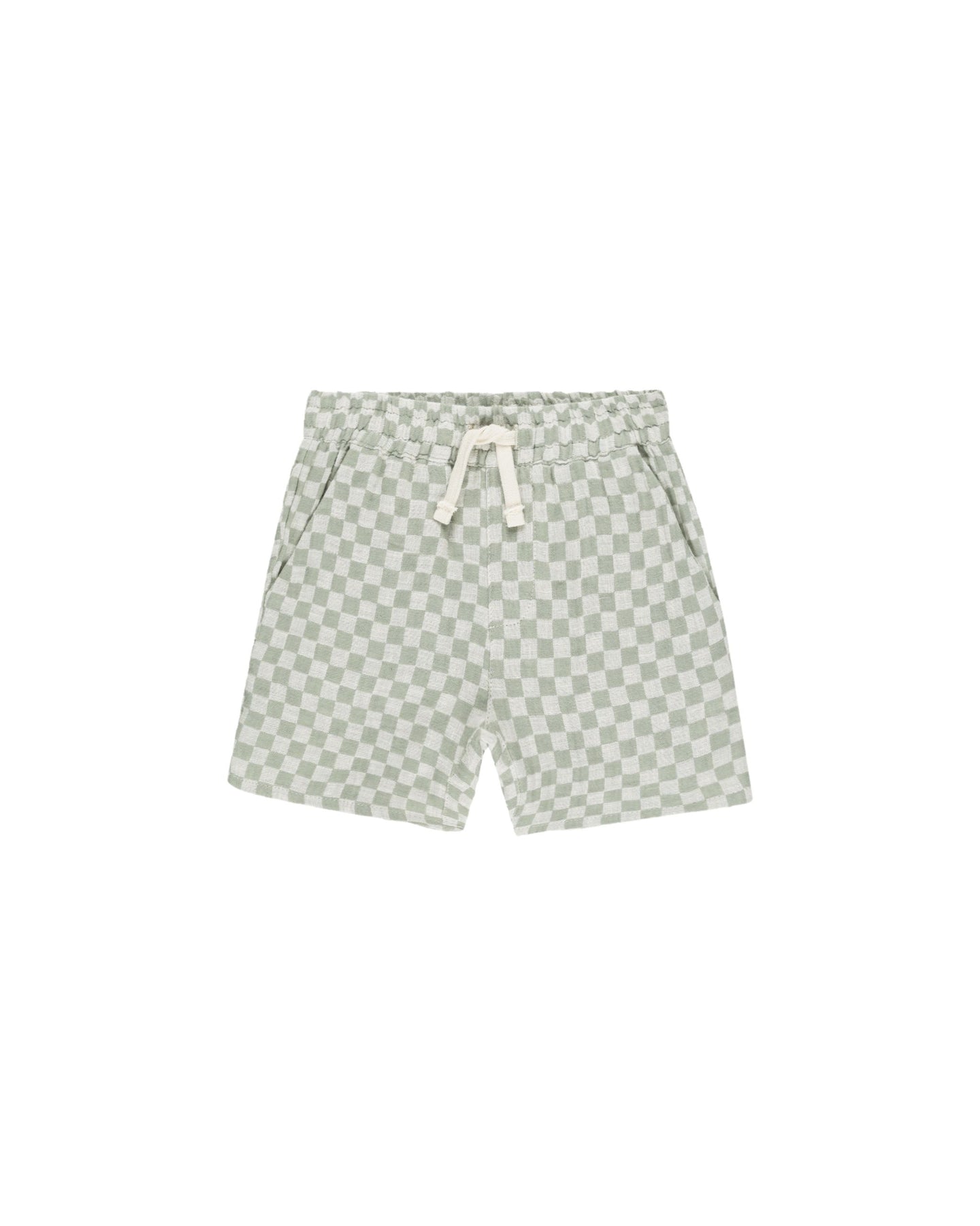 Rylee + Cru - Bermuda Short - Sage Check