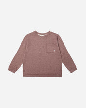 Load image into Gallery viewer, Rylee + Cru - Long Sleeve Pocket Tee - Burgundy