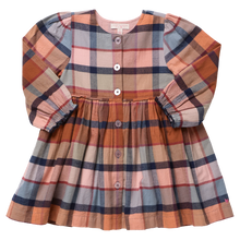 Load image into Gallery viewer, Pink Chicken - Girls Mae Dress - Hayride Plaid