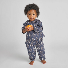 Load image into Gallery viewer, Pink Chicken - Baby Girl's Dawson 2 Piece Set - Navy Strawflower