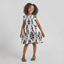 Load image into Gallery viewer, Pink Chicken - Girls Stevie Dress - Navy Buttercup Floral