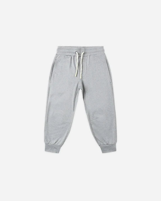 Rylee + Cru - Century Tech Jogger - Heathered Dusty Blue