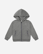 Load image into Gallery viewer, Rylee + Cru - Zip Up Tech Hoodie - Heathered Black