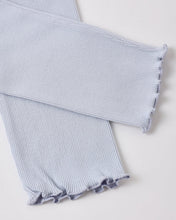Load image into Gallery viewer, RYLEE + CRU - RIBBED LEGGING SET - NATURAL, PERIWINKLE