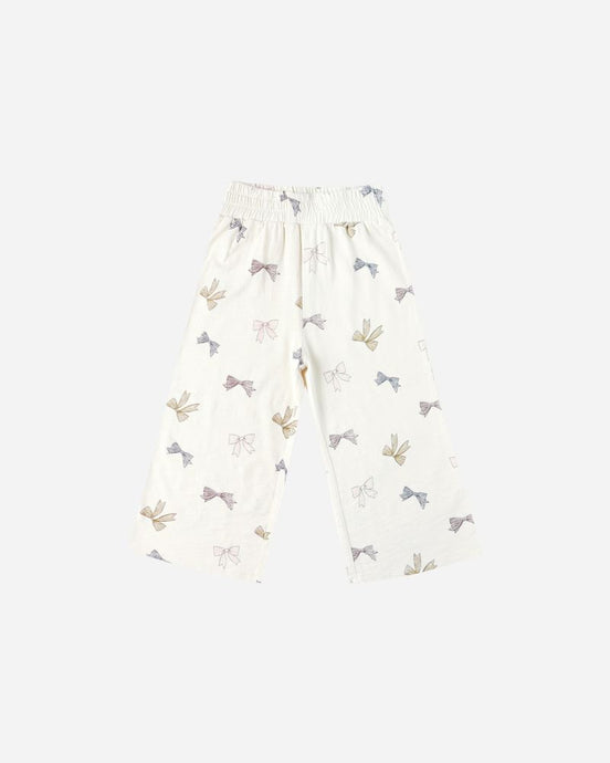 Rylee + Cru - Wide Leg Pant - Bows