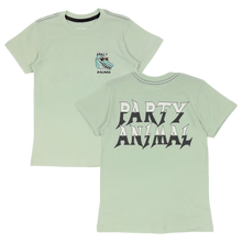 Load image into Gallery viewer, Tiny Whales - Party Animal Tee Shirt - Seafoam
