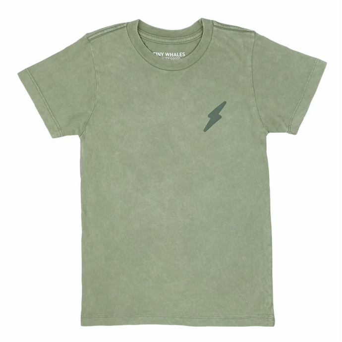 Tiny Whales - Pine T-Shirt - Mineral Pine