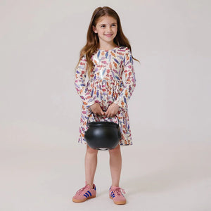Pink Chicken - Girls Lame Steph Dress - Halloween Candy