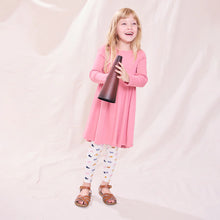 Load image into Gallery viewer, Pink Chicken - Sunny Long Sleeve Rib Dress - Dark Pink