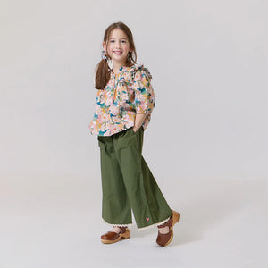 Pink Chicken - Girls Wylie Pant - Four Leaf Clover