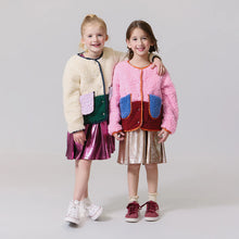 Load image into Gallery viewer, Pink Chicken - Girls Ruth Jacket - Cream