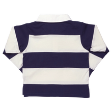 Load image into Gallery viewer, Pink Chicken - Boys Albert Rugby Shirt - Navy White