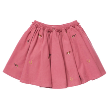 Load image into Gallery viewer, Pink Chicken - Gianna Skirt - Horse Embroidery