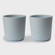 Load image into Gallery viewer, Mushie - Dinnerware Cup, Set of 2 - Powder Blue