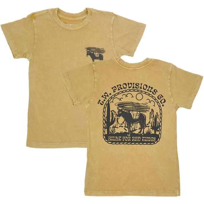 Tiny Whales - Provisions T-Shirt - Vintage Gold