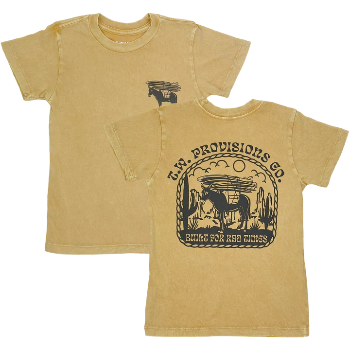 Tiny Whales - Provisions T-Shirt - Vintage Gold