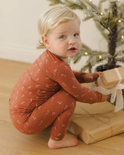 Load image into Gallery viewer, Quincy Mae - Bamboo Pajama Set - Candy Canes