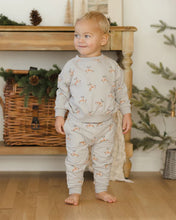 Load image into Gallery viewer, Quincy Mae - Relaxed Fleece Sweatpant - Reindeer