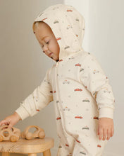 Load image into Gallery viewer, Quincy Mae - Hooded Jumpsuit - Cars