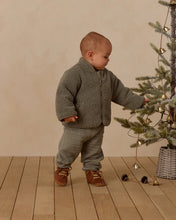 Load image into Gallery viewer, Quincy Mae - Shearling Zip Jacket - Forest