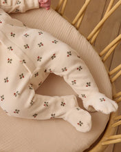 Load image into Gallery viewer, Quincy Mae - Hidden Snap Footie - Holly Berry