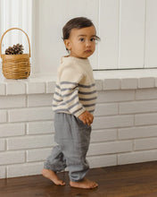 Load image into Gallery viewer, Quincy Mae - Rex sweater - Slate Stripe