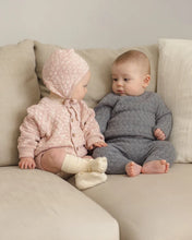 Load image into Gallery viewer, Quincy Mae - Bubble Knit Cardigan - Dusty Rose Speckle