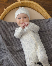Load image into Gallery viewer, Quincy Mae - Bamboo Zip Footie - Cloud Floral