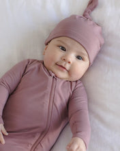 Load image into Gallery viewer, Quincy Mae - Bamboo Zip Footie - Mulberry