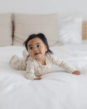 Load image into Gallery viewer, Quincy Mae - Zip Long Sleeve Sleeper Footie - Floral Vine