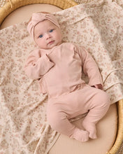 Load image into Gallery viewer, Quincy Mae - Wrap Top + Footed Pant - Dusty Rose