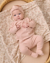 Load image into Gallery viewer, Quincy Mae - Wrap Top + Footed Pant - Dusty Rose