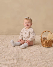 Load image into Gallery viewer, Quincy Mae - Bubble Knit Cardigan - Natural Confetti