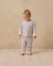 Load image into Gallery viewer, Quincy Mae - Cozy Set - Slate Stripe