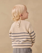 Load image into Gallery viewer, Quincy Mae - Rex sweater - Slate Stripe