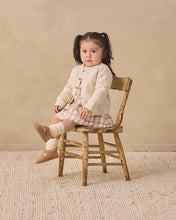 Load image into Gallery viewer, Quincy Mew - V Smocked Dress - Rustic Plaid