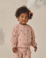 Load image into Gallery viewer, Quincy Mae - Waffle Sweater Set - Pink Daisy
