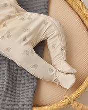 Load image into Gallery viewer, Quincy Mae - Bamboo Zip Footie - Elephants