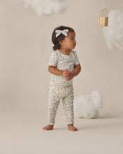 Load image into Gallery viewer, Quincy Mae - Bamboo Short Sleeve Pajama Set - Blue Floral