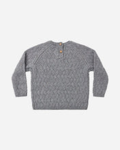 Load image into Gallery viewer, Quincy Mae - Knit Sweater - Heathered Slate