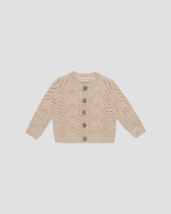 Quincy Mae - Knit Cardigan -  Shell