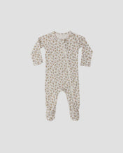 Load image into Gallery viewer, Quincy Mae - Bamboo Zip Footie - Wildflower